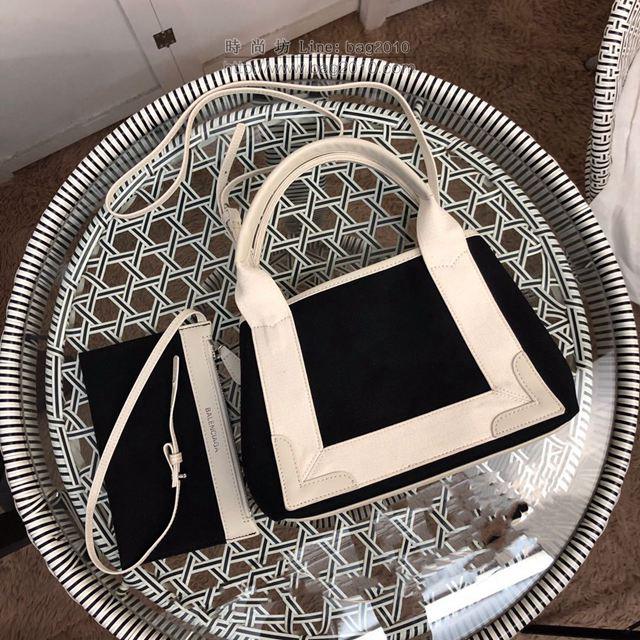 Balenciaga女包 巴黎世家新版爆款 帆布字母包 新版一行字 小號手提包  csbl1176